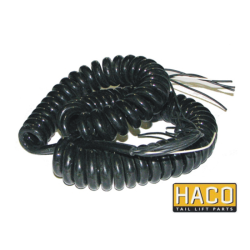 5002075H 7-žilni spiralni kabel - duljina 3 m.